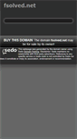 Mobile Screenshot of fsolved.net
